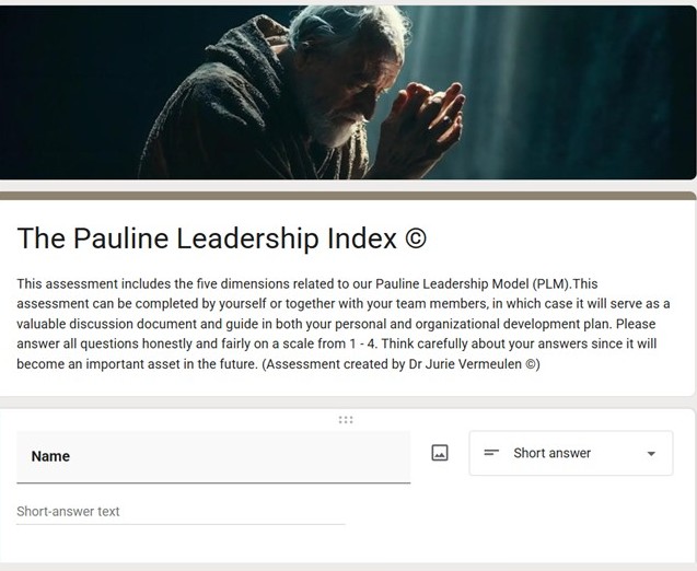 Pauline Leadership Index