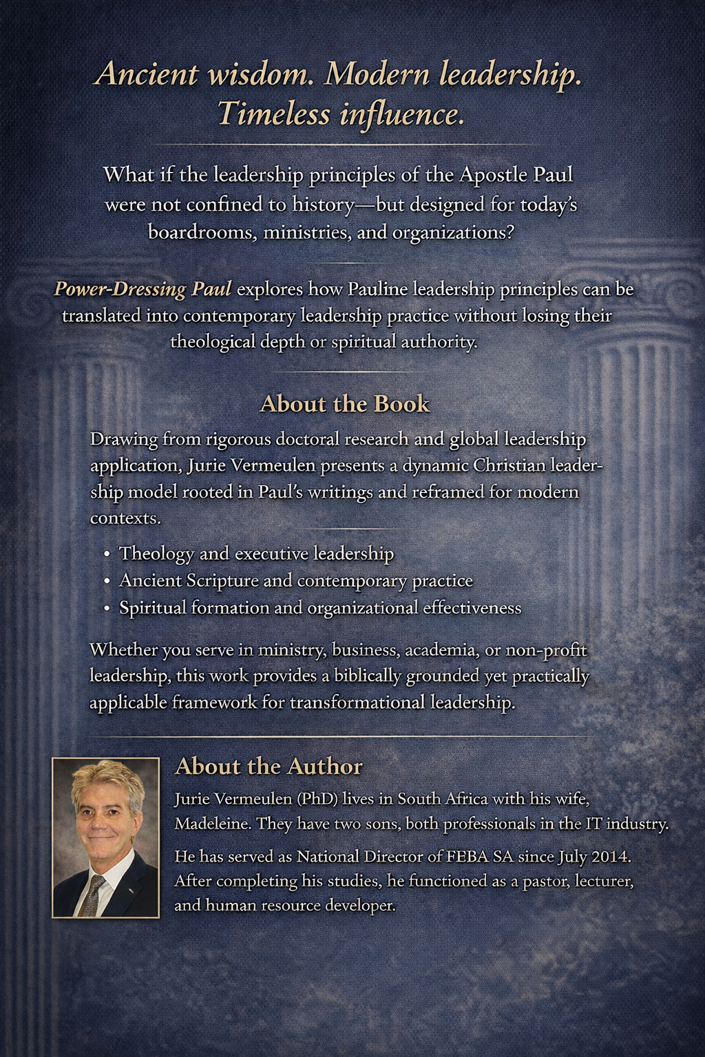 Power-Dressing Paul Back Cover